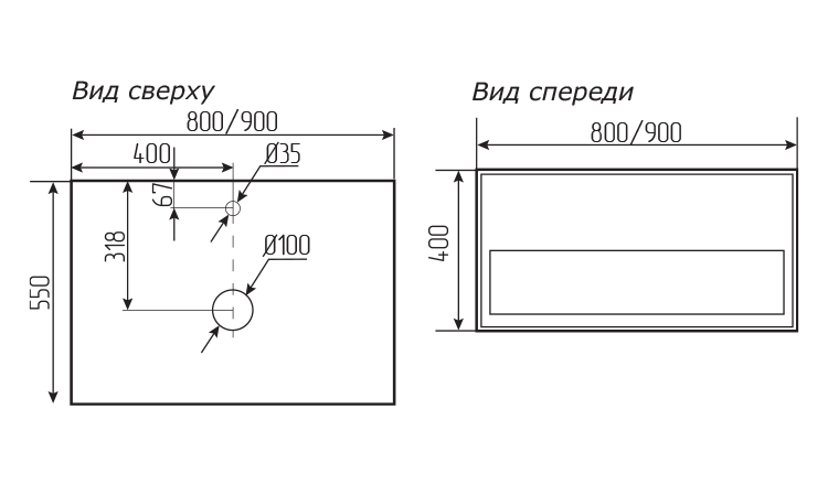 чертеж Лафонтэ